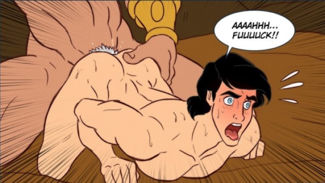 640px x 360px - Gay cartoon porn with intense fucking with Disney hunks